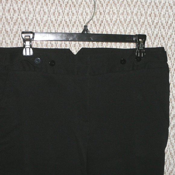 Dalia Bootcut Flare Black Pants 12 NWT - Picture 5 of 10